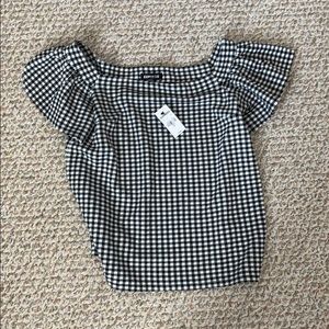 Off the shoulder shirt